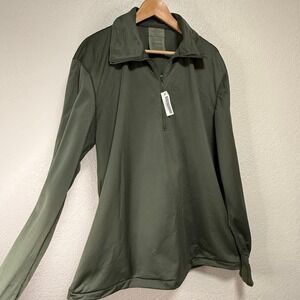 NWT U.S. Military Sleeping Shirt Heat Retentive Moisture Resistant Men Large